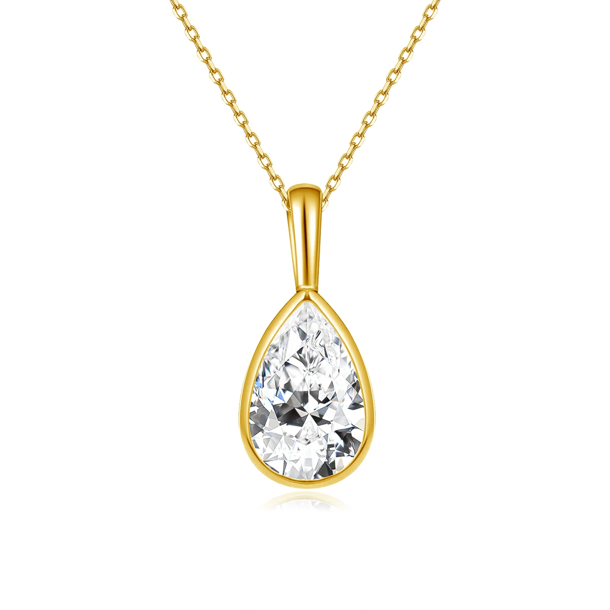 1CT 6CT Solitaire Pear Cut Moissanite Pendant Necklace for Women 925 Sterling Silver Waterdrop Necklaces GRA Certified Jewelry
1CT 6CT Solitaire Pear Cut Moissanite Pendant Necklace for Women 925 Sterling Silver Waterdrop Necklaces GRA Certified Jewelry