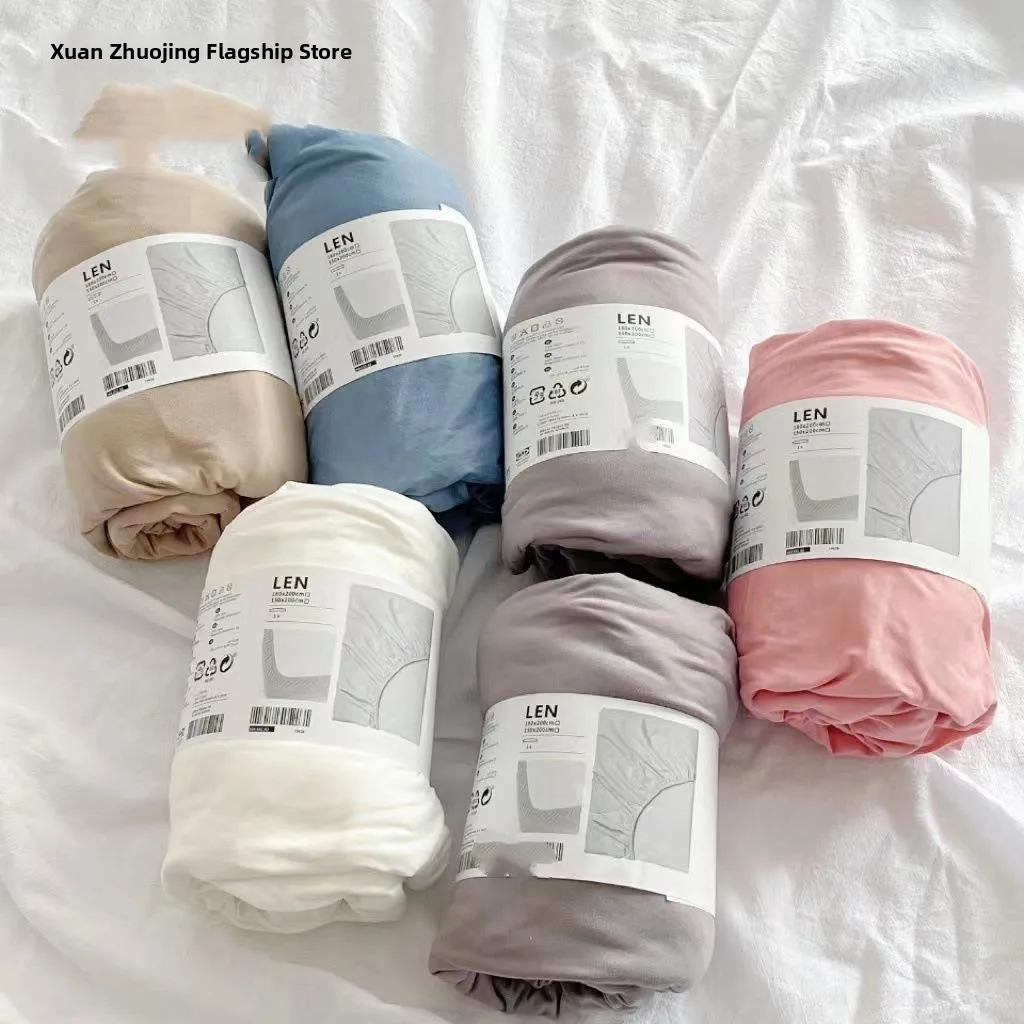 Pure Color Breathable Knitted Cotton Bed Canopy Dustproof Non-Slip Fixed Mattress Protector Full Surrounding Seamless Bed Cover
Pure Color Breathable Knitted Cotton Bed Canopy Dustproof Non-Slip Fixed Mattress Protector Full Surrounding Seamless Bed Cover