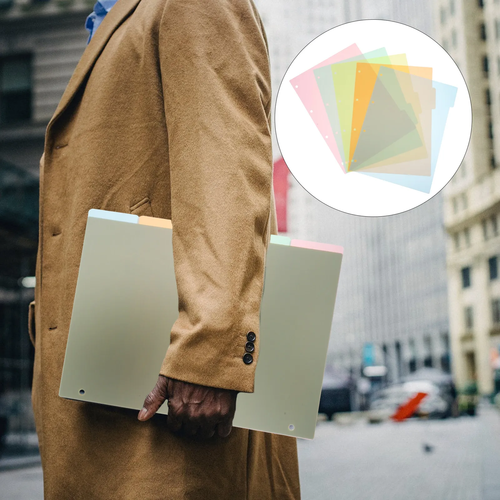 10Pcs Bright Color Binder Dividers Paper Insertable Index Tabs for Spiral Notebook Office Page Separator Labels
10Pcs Bright Color Binder Dividers Paper Insertable Index Tabs for Spiral Notebook Office Page Separator Labels