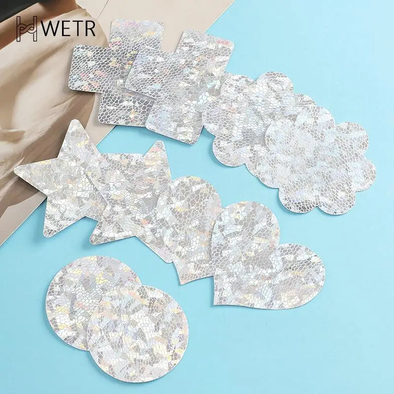 Ultra-thin Laser Sexy Chest Sticker 1 Pairs Breast Pasties Nipple Cover Breathable Disposable Invisible Bra Adhesive
Ultra-thin Laser Sexy Chest Sticker 1 Pairs Breast Pasties Nipple Cover Breathable Disposable Invisible Bra Adhesive