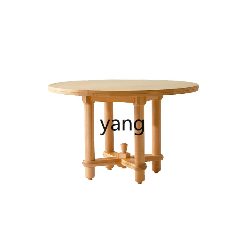 LMM solid wood beech round table Nordic retro B & B restaurant round table
LMM solid wood beech round table Nordic retro B & B restaurant round table