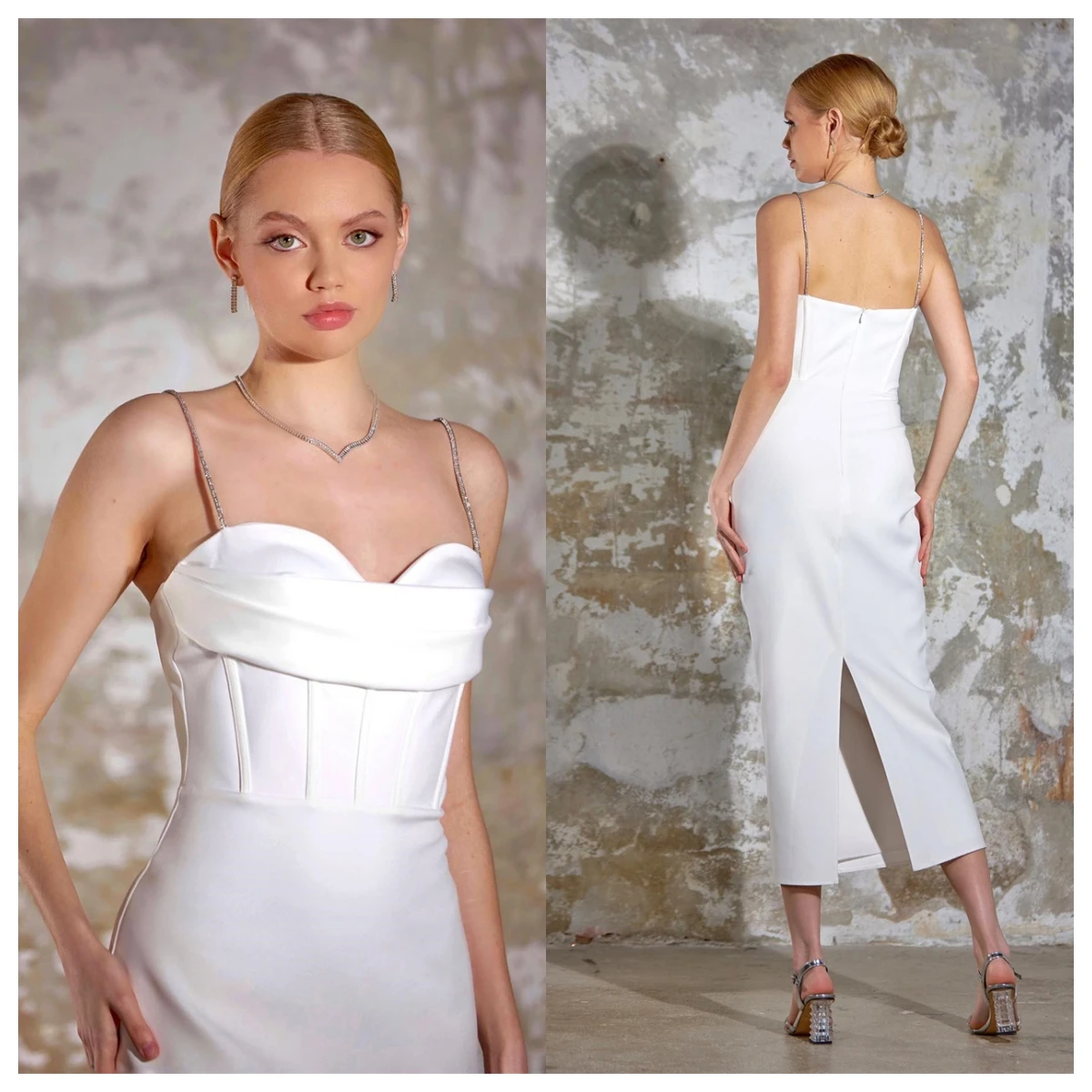 Customized Modern White Jersey Evening Dress Sweetheart Spaghetti Straps Sleeveless Homecoming Dress Vestido De Festa
Customized Modern White Jersey Evening Dress Sweetheart Spaghetti Straps Sleeveless Homecoming Dress Vestido De Festa