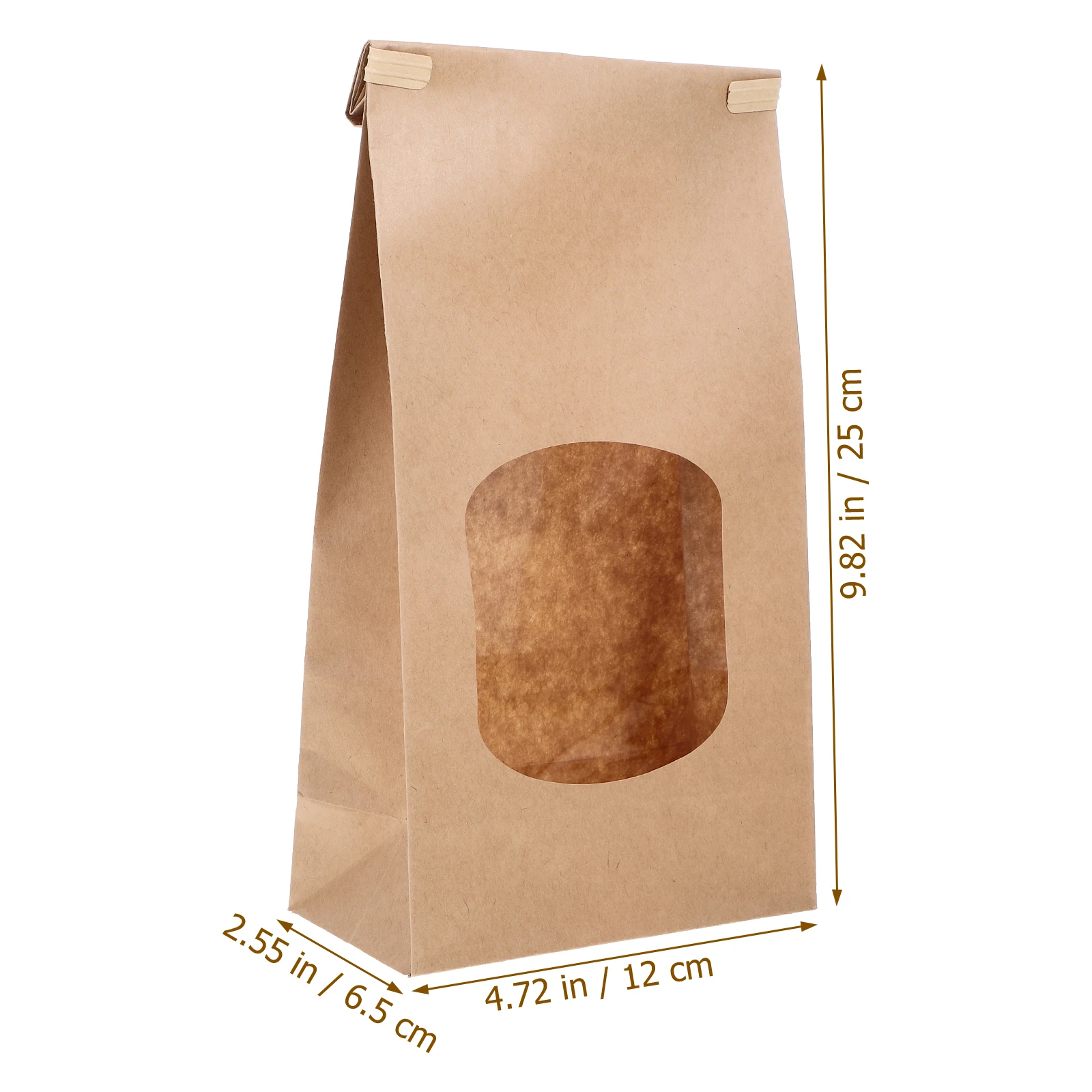 50pcs For Homemade Sourdough Bread With Clear Window Kraft Paper Baking Packaging Pouches Household Bakery Supplies Reusable
50pcs For Homemade Sourdough Bread With Clear Window Kraft Paper Baking Packaging Pouches Household Bakery Supplies Reusable