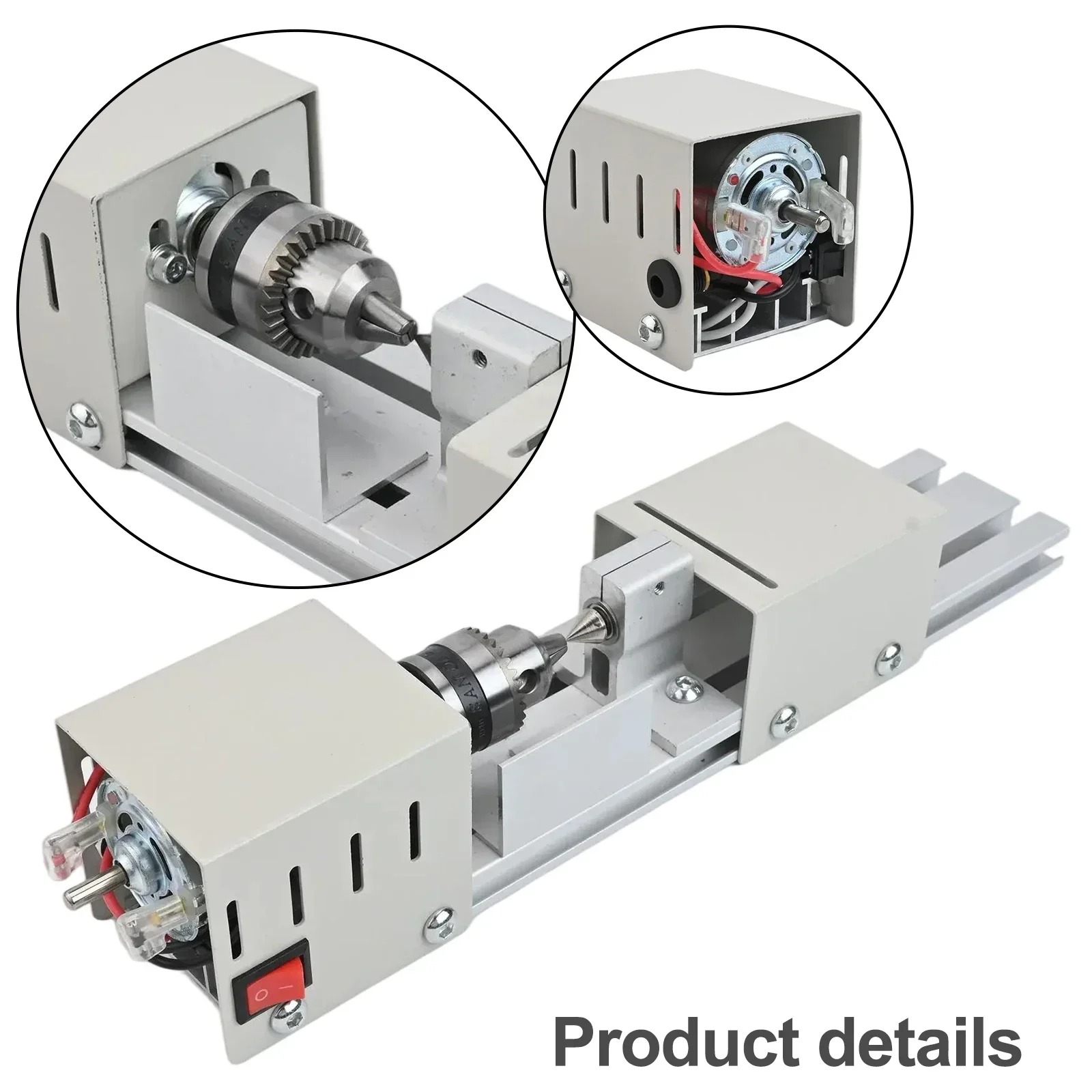 Milling Lathe Mini Wood Lathe Bead Rounding Tool Corrosion-resistant Metal For Crafting Bead Polishing Lathe Set
Milling Lathe Mini Wood Lathe Bead Rounding Tool Corrosion-resistant Metal For Crafting Bead Polishing Lathe Set