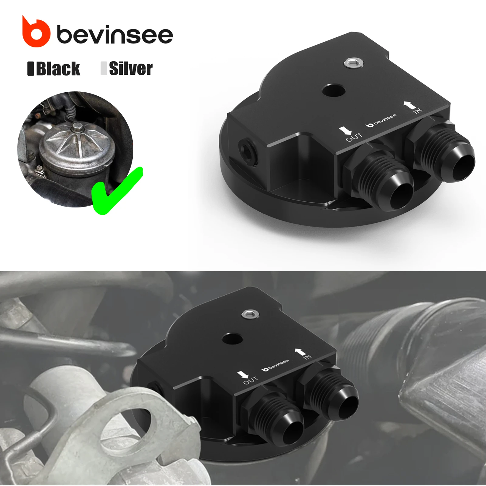 For M50/S50/S52/S54 Oil Filter Cap For Oil Cooler, for BMW E46 M3,E36 320i 325i M3,E34 520i 525i,Z3 Z4, Replace for 11421741000
For M50/S50/S52/S54 Oil Filter Cap For Oil Cooler, for BMW E46 M3,E36 320i 325i M3,E34 520i 525i,Z3 Z4, Replace for 11421741000