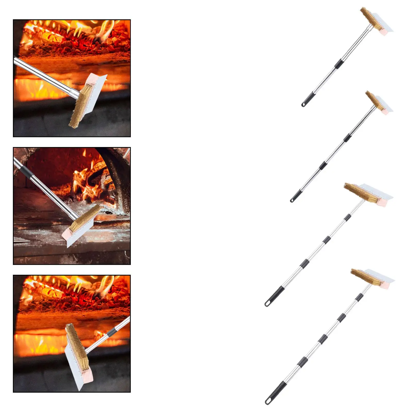 Инструмент для чистки печи для пиццы, сверхмощная медная щетина, щетка для барбекю с широкой поверхностью для домашних и коммерческих грилей
Инструмент для чистки печи для пиццы, сверхмощная медная щетина, щетка для барбекю с широкой поверхностью для домашних и коммерческих грилей