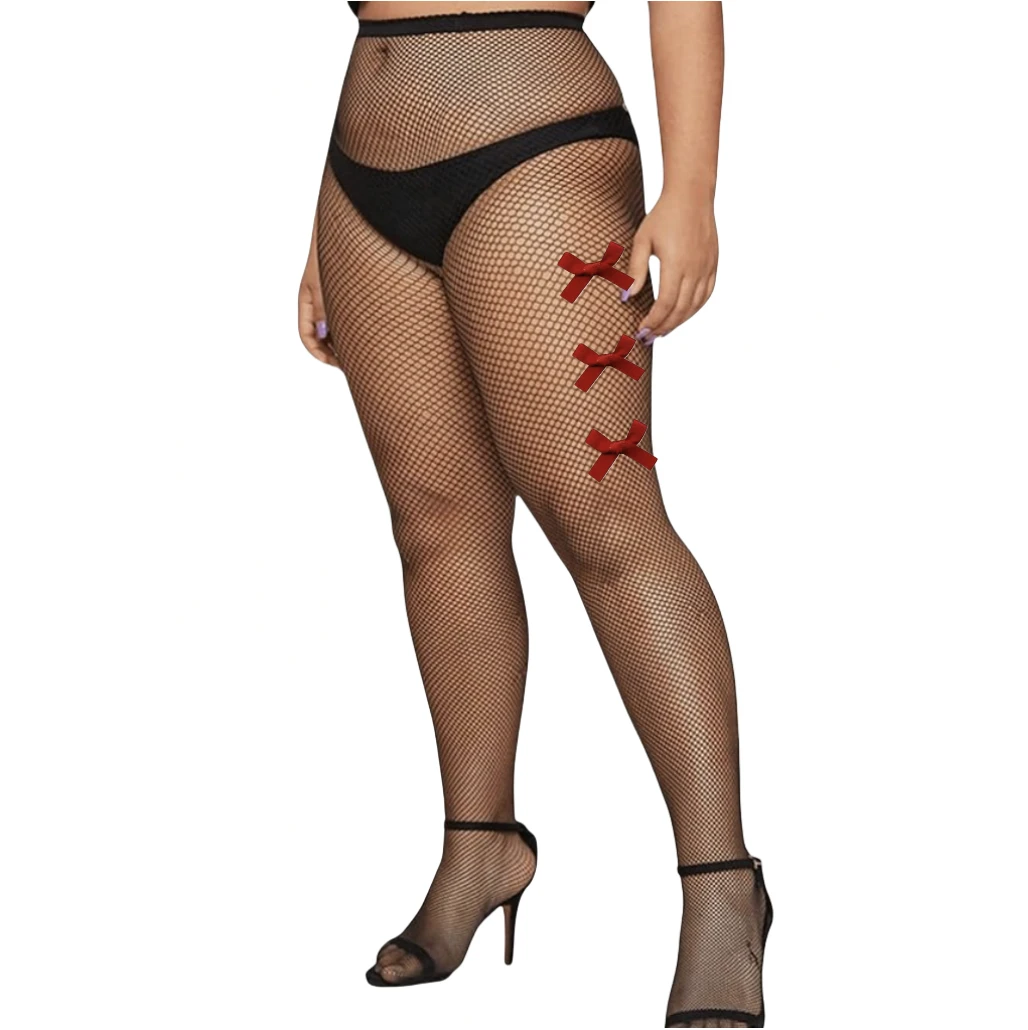 Side Red Bowknot Decoration Pantyhose Black Mesh Bodystockings Sexy Tights for Women New Gifts
Side Red Bowknot Decoration Pantyhose Black Mesh Bodystockings Sexy Tights for Women New Gifts