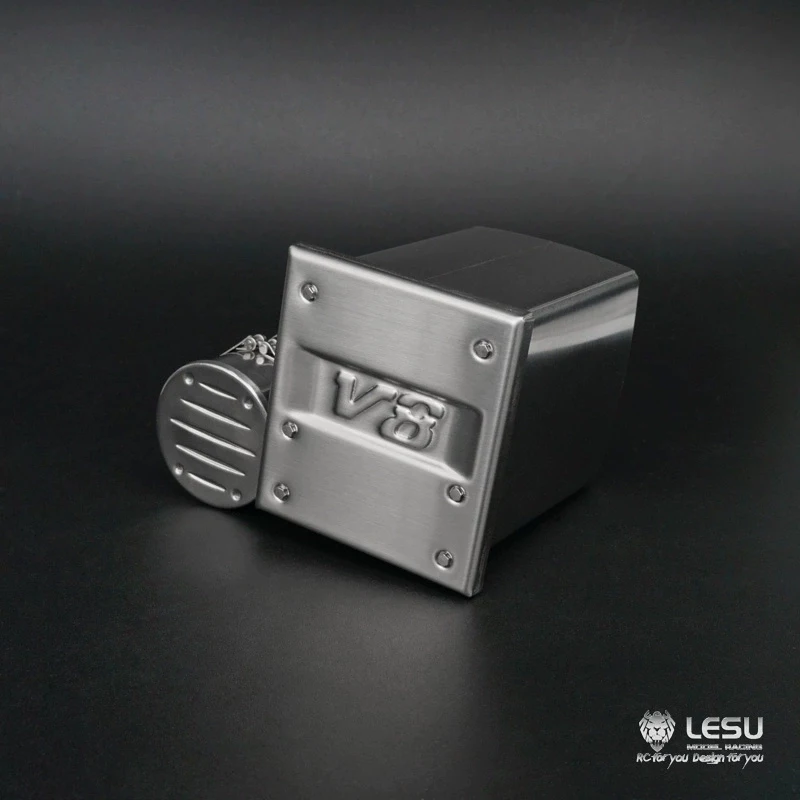 LESU 1/14 игрушечный грузовик, имитация выхлопа V8 с моделью бензобака G-6142, аксессуары для обновления трактора Tamiya
LESU 1/14 игрушечный грузовик, имитация выхлопа V8 с моделью бензобака G-6142, аксессуары для обновления трактора Tamiya