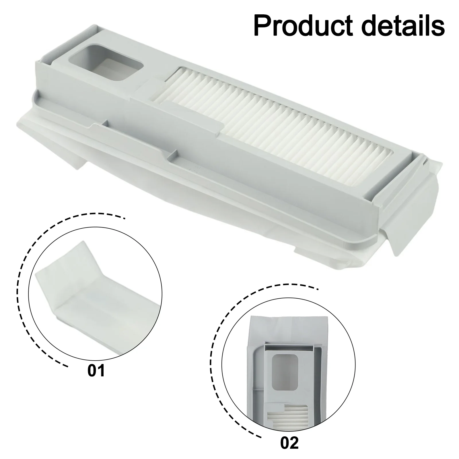For Ultra Dust Bag Replacement Robot Vacuum Bag 1L Capacity Captures Small Particles Convenient And Reliable Easy To Replace
For Ultra Dust Bag Replacement Robot Vacuum Bag 1L Capacity Captures Small Particles Convenient And Reliable Easy To Replace