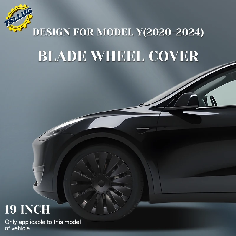 4 шт. для Tesla Model Y 2020-2024, крышка колеса в стиле лезвия, 19-дюймовая автомобильная замена, автомобильная крышка ступицы, полный обод, автомобильные аксессуары
4 шт. для Tesla Model Y 2020-2024, крышка колеса в стиле лезвия, 19-дюймовая автомобильная замена, автомобильная крышка ступицы, полный обод, автомобильные аксессуары