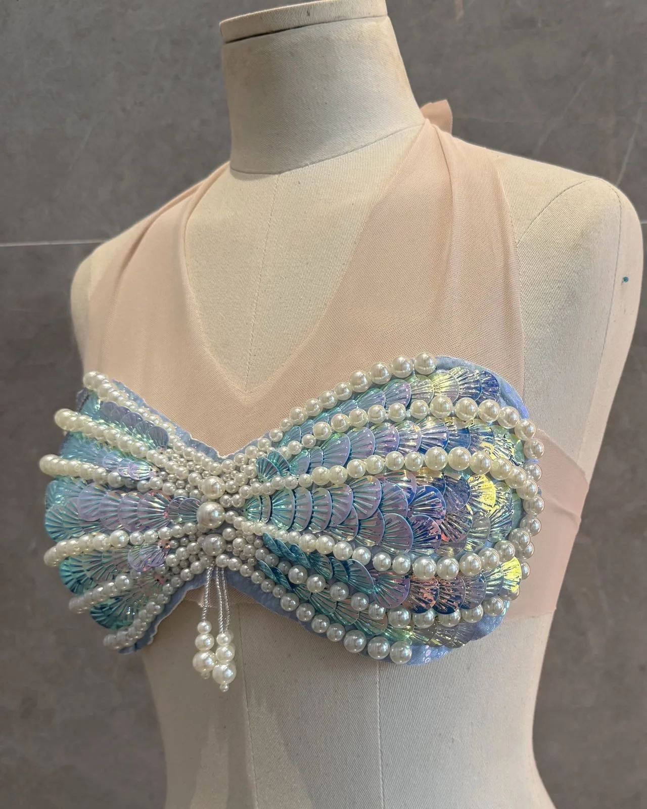 New European And American Handmade Pearl Corset, Summer Beach Vacation Photoshoot Sexy Clothing
New European And American Handmade Pearl Corset, Summer Beach Vacation Photoshoot Sexy Clothing