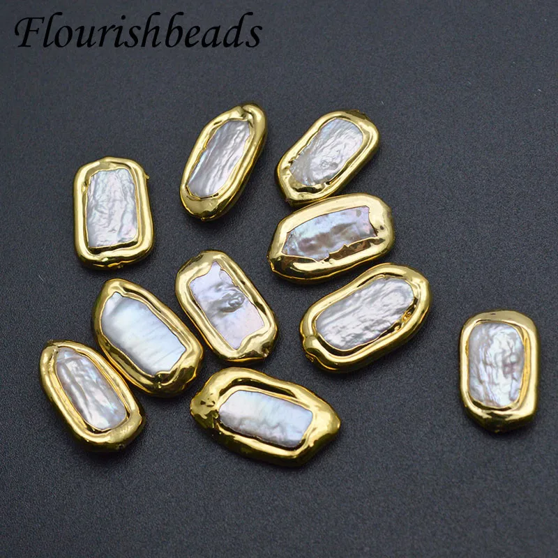 10Pcs Natural Freshwater Cube Shape Real Gold Plating Pearl Loose Beads for Jewelry Making DIY Necklace Bracelet
10Pcs Natural Freshwater Cube Shape Real Gold Plating Pearl Loose Beads for Jewelry Making DIY Necklace Bracelet