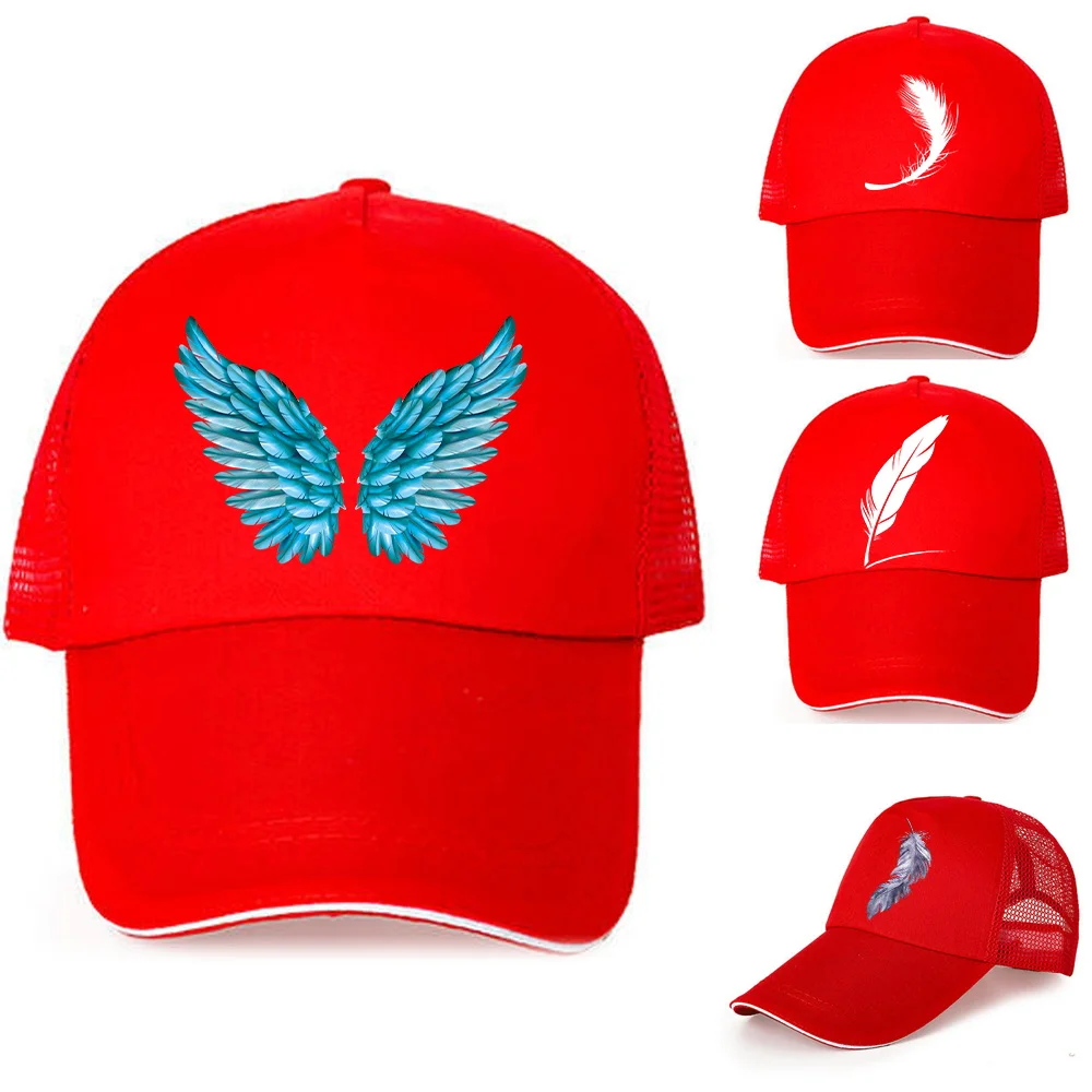 Outdoor Golf Fishing Hats for Men Quick Dry Feather Print Women Men Baseball Caps Adjustable Breathable Sport Summer Mesh Hats
Outdoor Golf Fishing Hats for Men Quick Dry Feather Print Women Men Baseball Caps Adjustable Breathable Sport Summer Mesh Hats