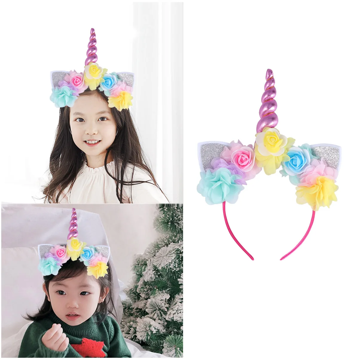 Unicorn Headband Kids Headbands Girls Antlers Hair Hoop for Child Children Headdress
Unicorn Headband Kids Headbands Girls Antlers Hair Hoop for Child Children Headdress