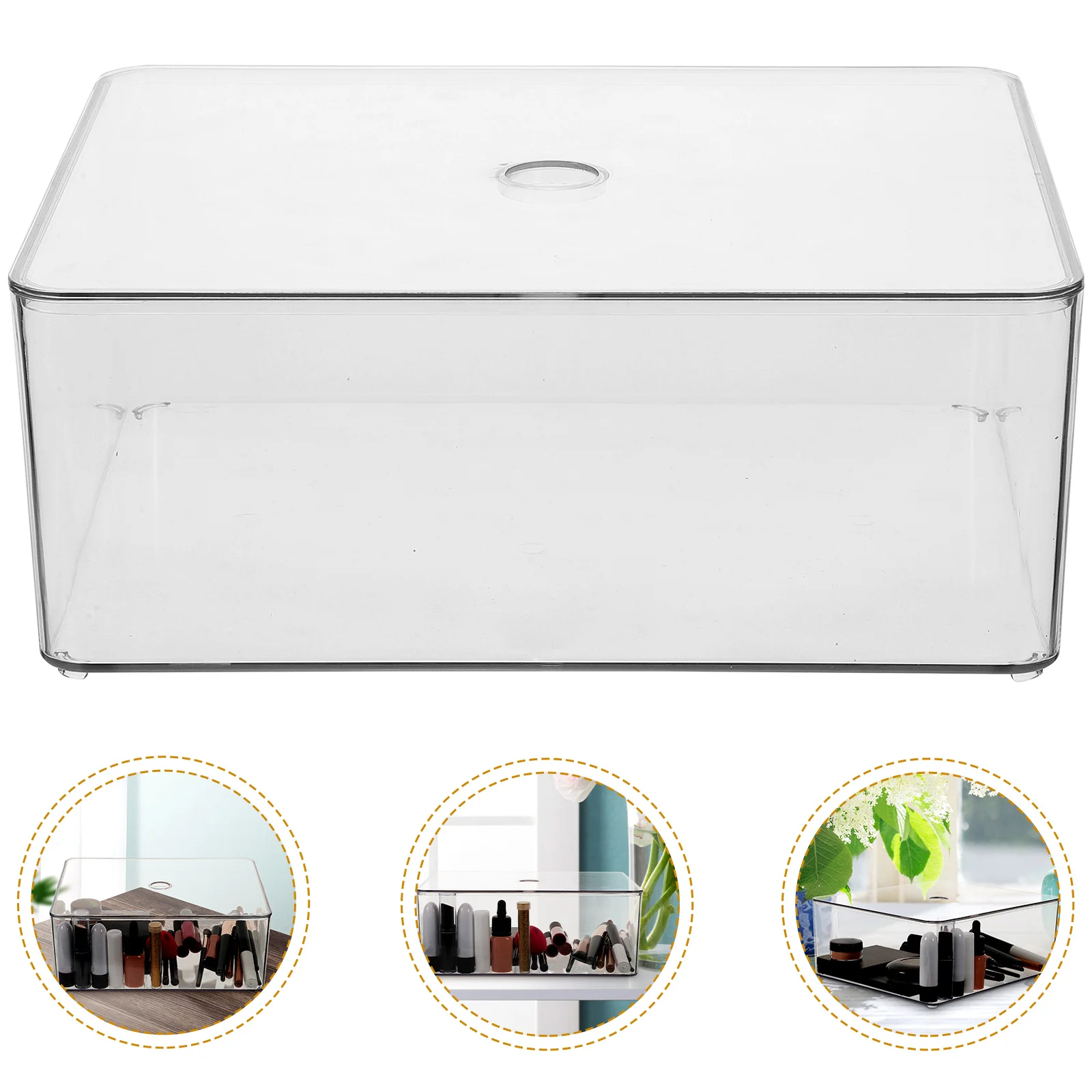 Stackable Desktop Makeup Storage Case Acrylic Makeup Box Organizer Transparent Holder For Lipstick Nail Polish Jewelry
Stackable Desktop Makeup Storage Case Acrylic Makeup Box Organizer Transparent Holder For Lipstick Nail Polish Jewelry
