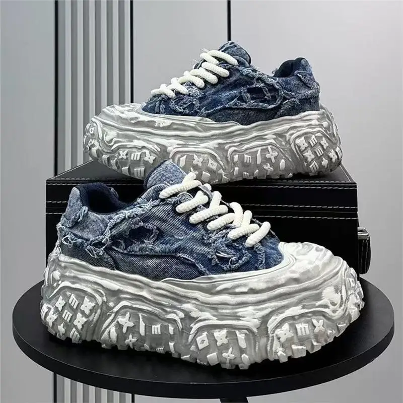 Summer Trendy Men's Sports Casual Shoes Versatile Thick Bottom Heightening Denim Old Dad Shoes Breathable Mesh Lined round Toe
Summer Trendy Men's Sports Casual Shoes Versatile Thick Bottom Heightening Denim Old Dad Shoes Breathable Mesh Lined round Toe