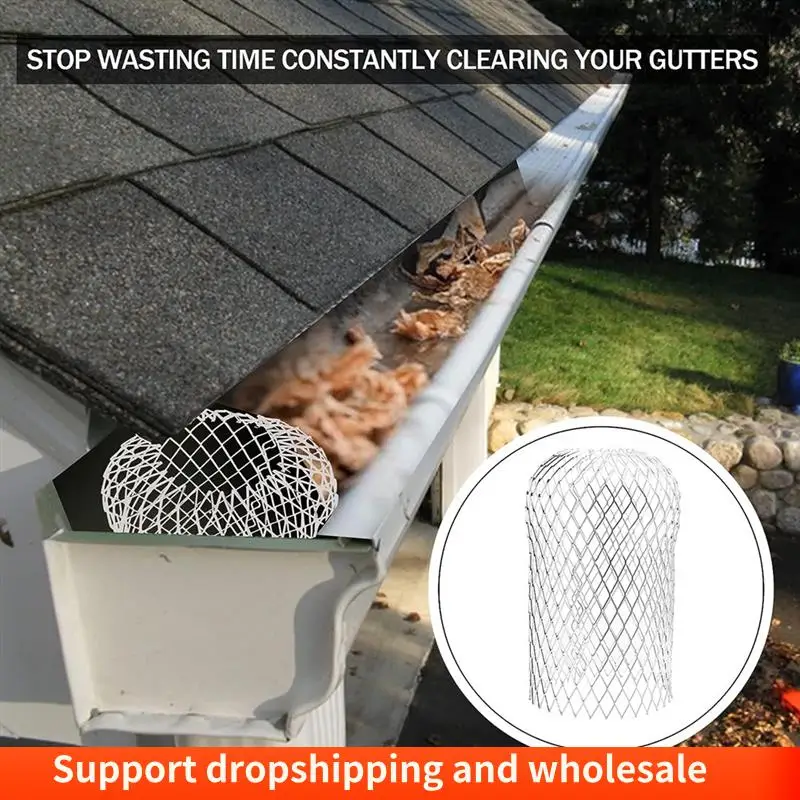 AA86 8 Pcs Gutter Guards Pipe Protectors Screen Covers Down Pipe Protectors 12 X 17Cm
AA86 8 Pcs Gutter Guards Pipe Protectors Screen Covers Down Pipe Protectors 12 X 17Cm