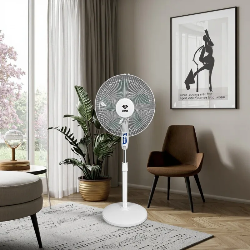 Wholesale 16-inch base fan height adjustable electric household garage vertical fan
Wholesale 16-inch base fan height adjustable electric household garage vertical fan