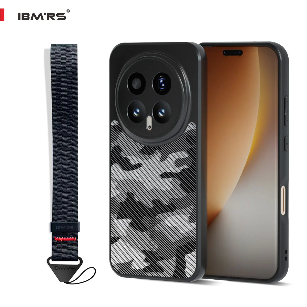 IBMRS for Honor Magic8 Pro Case, Camouflage Shockproof Cover, PC+TPU Dual Layer Heavy Duty Armor
IBMRS for Honor Magic8 Pro Case, Camouflage Shockproof Cover, PC+TPU Dual Layer Heavy Duty Armor