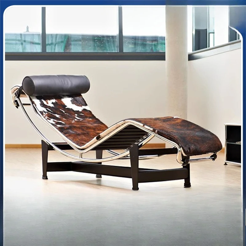 Chaise Lounge Cow Fur Leisure Chair Home Living Room Balcony Office Lunch Break
Chaise Lounge Cow Fur Leisure Chair Home Living Room Balcony Office Lunch Break