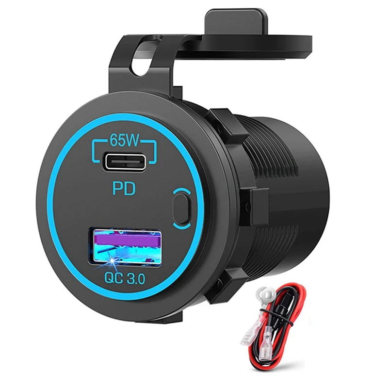 T82C Лидер продаж-6X 65W PD 12V USB-розетка для ноутбука USB C Автомобильное зарядное устройство Разъем Многопортовая розетка Водонепроницаемый адаптер для автомобиля Лодка Грузовик
T82C Лидер продаж-6X 65W PD 12V USB-розетка для ноутбука USB C Автомобильное зарядное устройство Разъем Многопортовая розетка Водонепроницаемый адаптер для автомобиля Лодка Грузовик