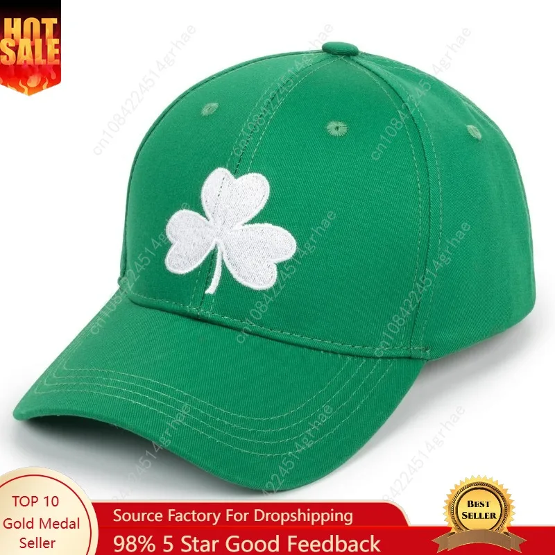 Shamrock-Green Baseball-Cap for Men-Women - St Patrick's Outdoor Sun Hat Breathable Sports Golf Peaked Hat
Shamrock-Green Baseball-Cap for Men-Women - St Patrick's Outdoor Sun Hat Breathable Sports Golf Peaked Hat