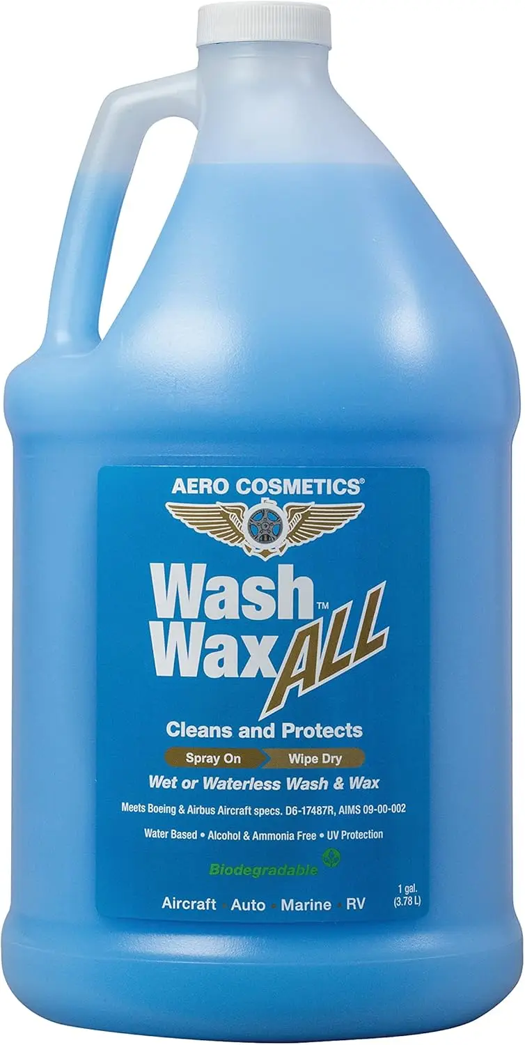 Wet or Waterless Car Wash Wax, UV Protection, Cleans Protects Shines. Spray On Wipe Dry Anywhere Anytime.
Wet or Waterless Car Wash Wax, UV Protection, Cleans Protects Shines. Spray On Wipe Dry Anywhere Anytime.