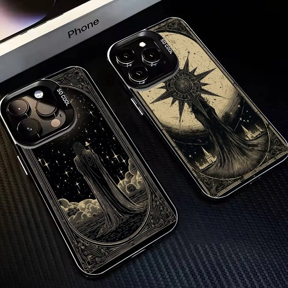 Tarot S-Sailor Moon Phone Case For iPhone17,16,15,14,13,12,11 Plus,Pro Max Black Matte Shockproof Cover 
Tarot S-Sailor Moon Phone Case For iPhone17,16,15,14,13,12,11 Plus,Pro Max Black Matte Shockproof Cover
