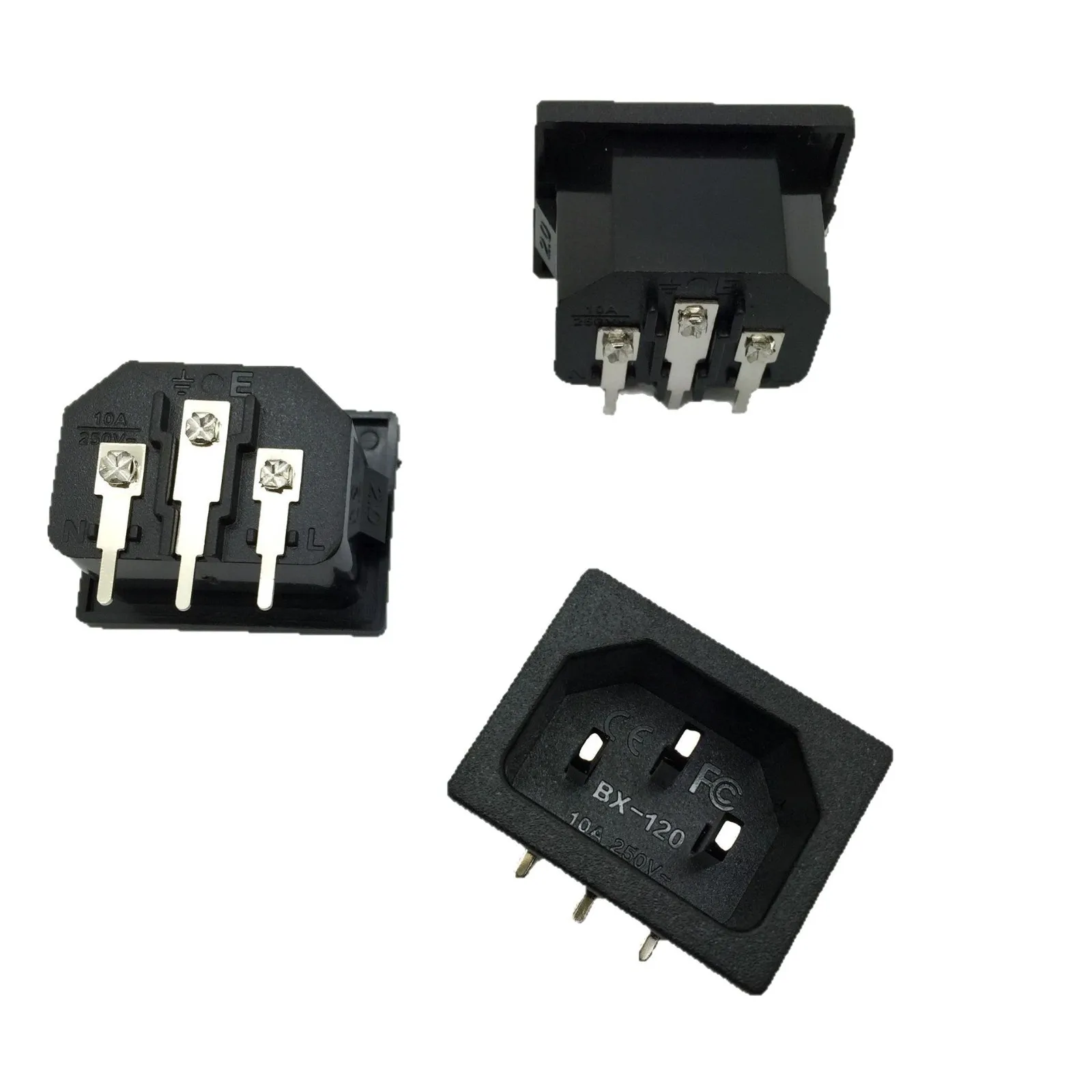 Разъем IEC320 10A 250V, черный, штекер-гнездо, разборный, C14, для подключения, 2/3/4/5/6-контактный, AC-разъем
Разъем IEC320 10A 250V, черный, штекер-гнездо, разборный, C14, для подключения, 2/3/4/5/6-контактный, AC-разъем