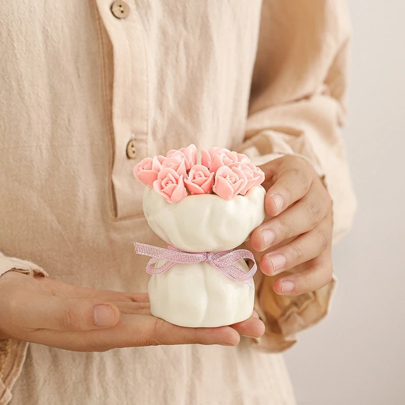 Ceramic Rose Fruit Fork Set With Storage Jar Cute Snack Forks For Home Table Decor Living Room For Women Girls Birthday Gift
Ceramic Rose Fruit Fork Set With Storage Jar Cute Snack Forks For Home Table Decor Living Room For Women Girls Birthday Gift