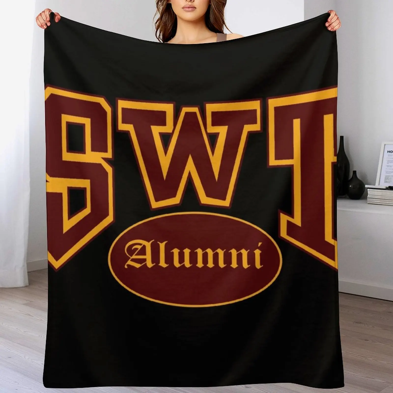 SWT Alumni Throw Blanket Breathable Lightweight Blanket for Adults Kids
SWT Alumni Throw Blanket Breathable Lightweight Blanket for Adults Kids