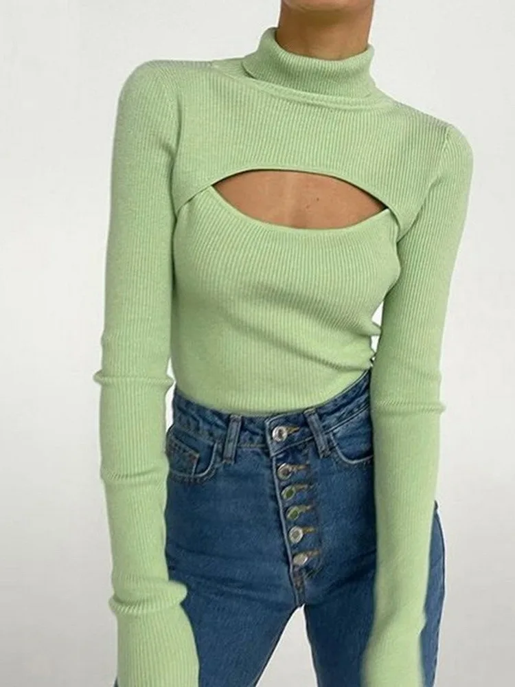 High Ne Open Chest Long Sve Knitted Sweater Street Sle Slim Fit Hollow out Fiber Blend Moisture ng Single Piece
High Ne Open Chest Long Sve Knitted Sweater Street Sle Slim Fit Hollow out Fiber Blend Moisture ng Single Piece