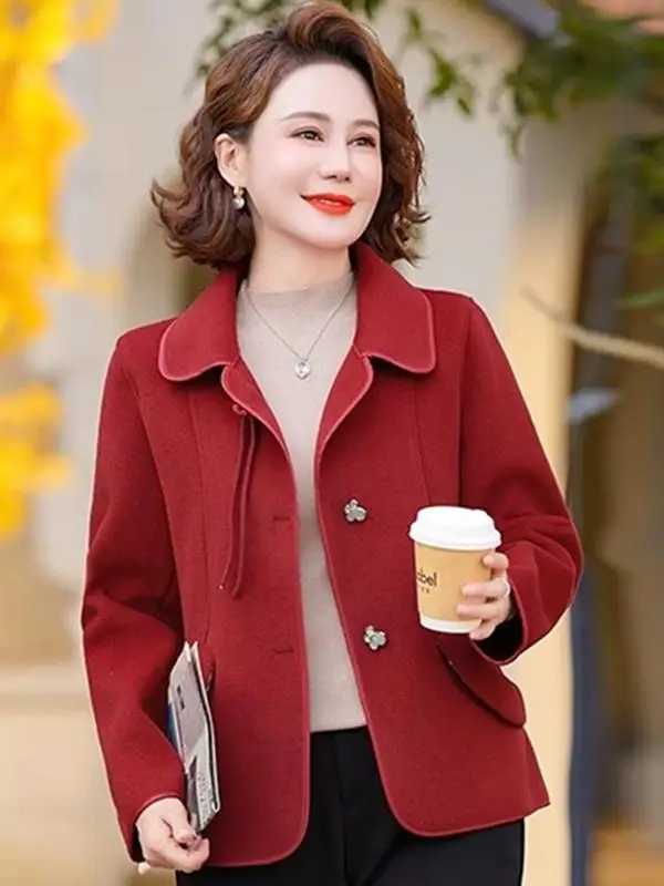 Short Female Jacket 2026 Year Wedding Ceremony Clothing for Mothers And Aunts Elegant And Loose Fit Cardigan
Short Female Jacket 2026 Year Wedding Ceremony Clothing for Mothers And Aunts Elegant And Loose Fit Cardigan