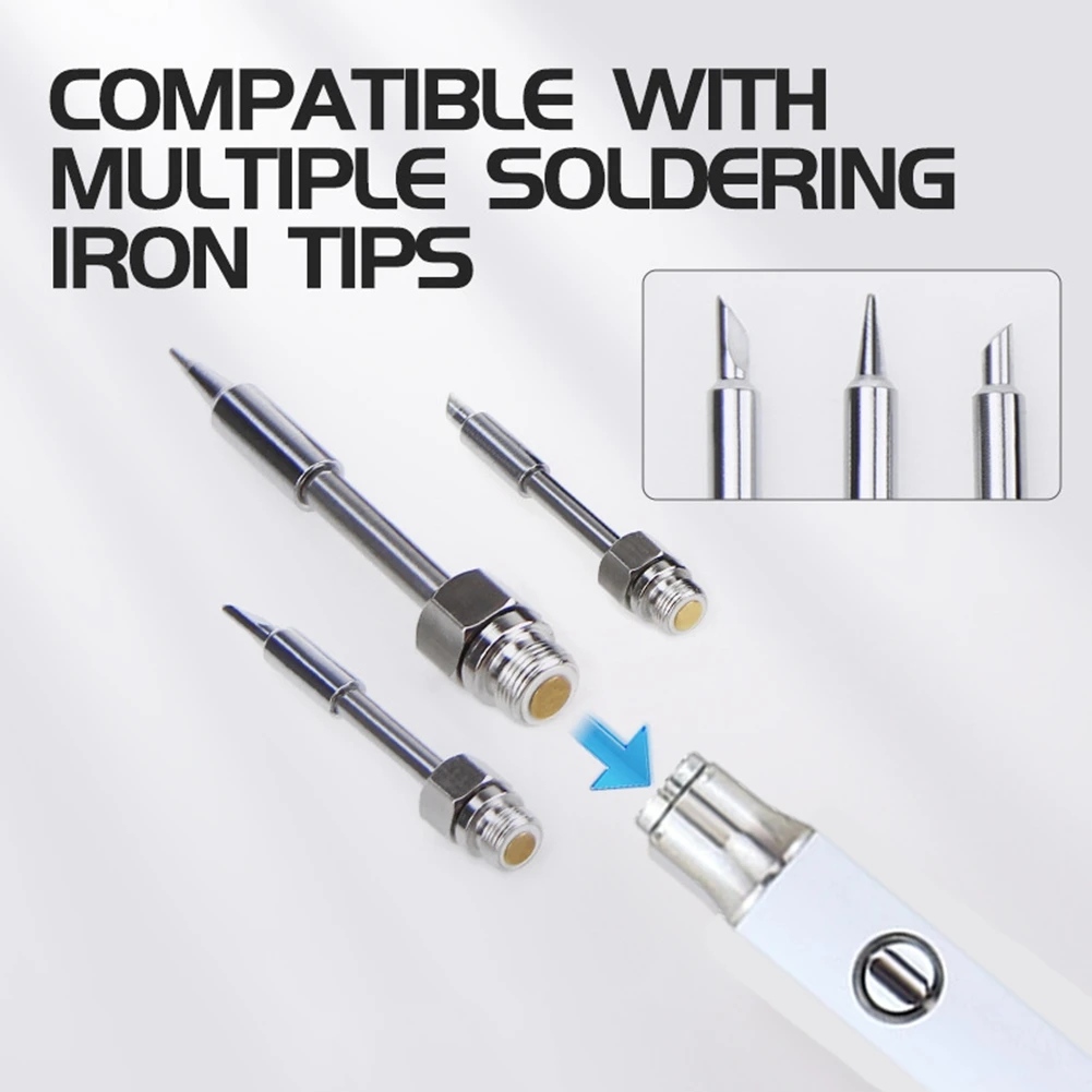 Паяльник JABS-Mini с резьбой 510, 3-ступенчатой регулировкой напряжения, с наконечником, 1100 мАч, USB-перезаряжаемый
Паяльник JABS-Mini с резьбой 510, 3-ступенчатой регулировкой напряжения, с наконечником, 1100 мАч, USB-перезаряжаемый