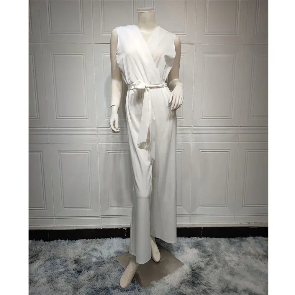 Скромные женские мусульманские брюки без рукавов с высокой талией и широкими штанинами, повседневные комбинезоны, турецкий Дубай, кафтан, исламская одежда, наряды
Скромные женские мусульманские брюки без рукавов с высокой талией и широкими штанинами, повседневные комбинезоны, турецкий Дубай, кафтан, исламская одежда, наряды