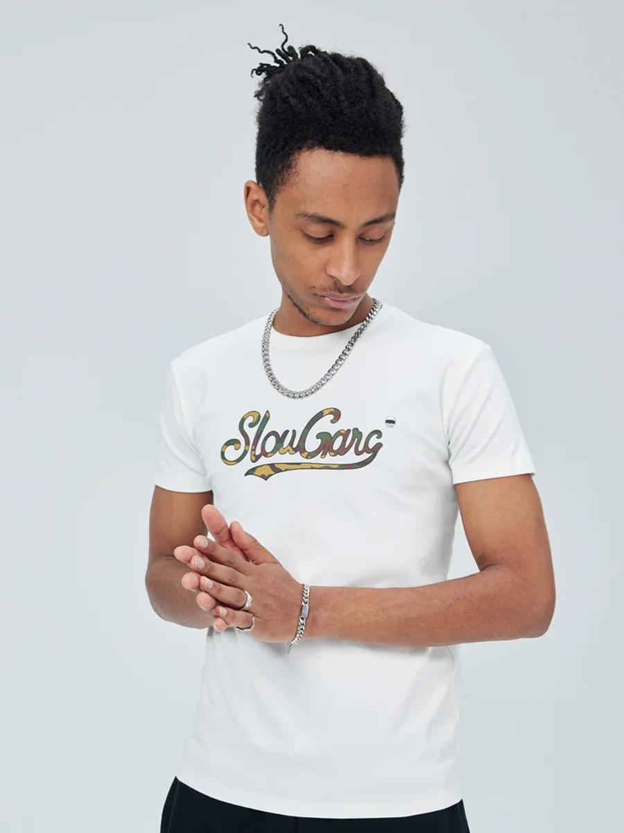 American Hip Hop Camouflage Print Short Sleeve Men's T-shirt round Neck Elastic Slim Fit Youthful Trendy Cotton Blend T-Shirt
American Hip Hop Camouflage Print Short Sleeve Men's T-shirt round Neck Elastic Slim Fit Youthful Trendy Cotton Blend T-Shirt