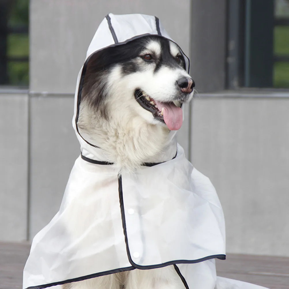 Transparent Dog Raincoat Waterproof Pet Outdoor Supply Outfit Pu Hoodie Jacket Durable
Transparent Dog Raincoat Waterproof Pet Outdoor Supply Outfit Pu Hoodie Jacket Durable