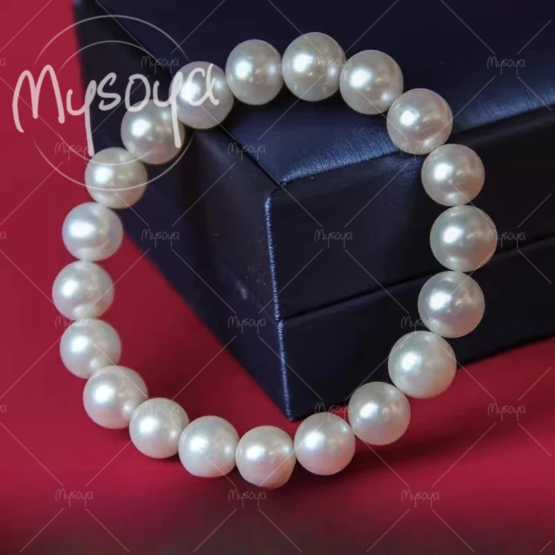 MYSOYA 8-9mm White Freshwater Pearl Bracelet, with Gift Box, for Her/ Him, Birthday, Wedding, Anniversary, Mother's Day A0087
MYSOYA 8-9mm White Freshwater Pearl Bracelet, with Gift Box, for Her/ Him, Birthday, Wedding, Anniversary, Mother's Day A0087