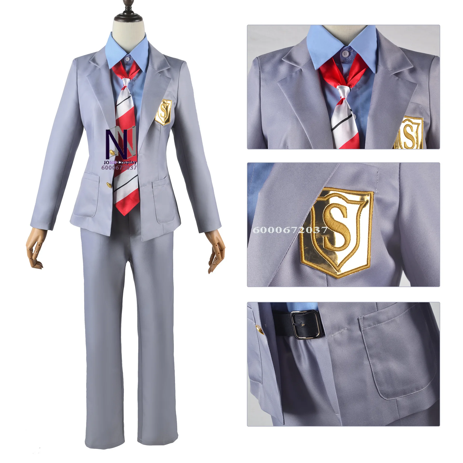 Anime Your Vee in April Cosplay Costumes pour Bol: Yata Yazono Kaori, Arima PHP Sei, Perruques, Pantalon, Manteau
Anime Your Vee in April Cosplay Costumes pour Bol: Yata Yazono Kaori, Arima PHP Sei, Perruques, Pantalon, Manteau