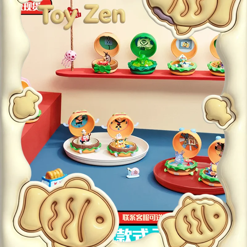 Pop Mart SpongeBob Squarepants Crab Burger Blind Box Collectible Figure Desktop Decoration Toy Gift For Adult Collectors
Pop Mart SpongeBob Squarepants Crab Burger Blind Box Collectible Figure Desktop Decoration Toy Gift For Adult Collectors