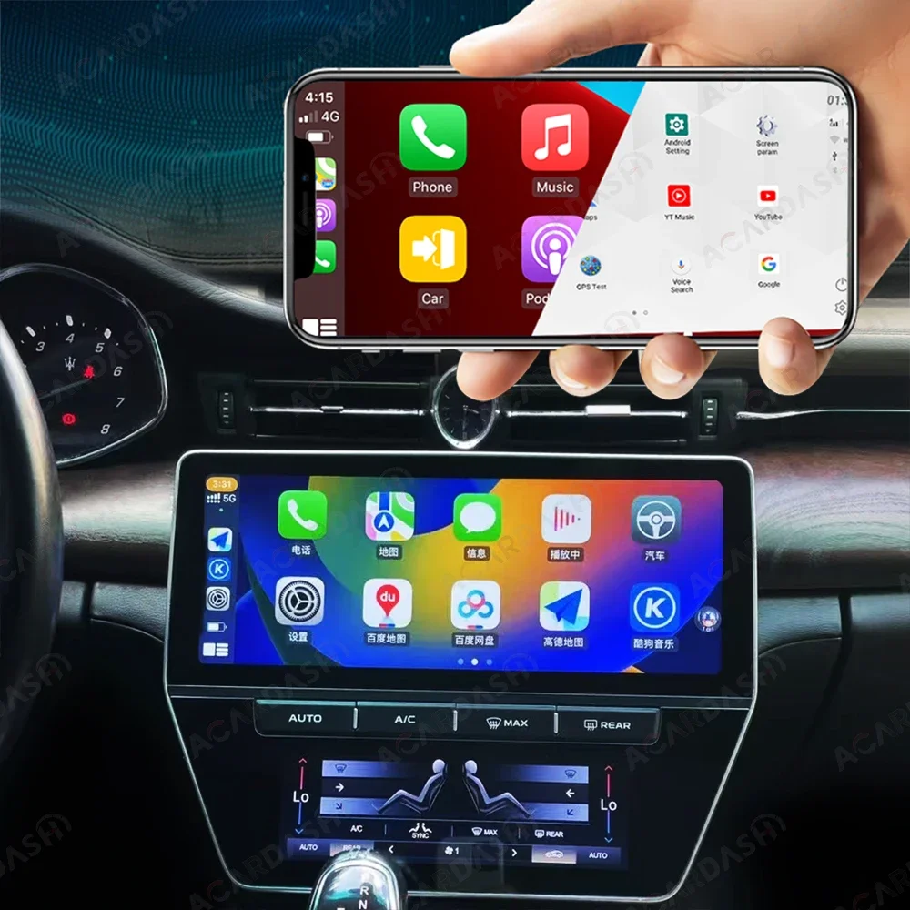 ACARDASH Android Radio Car DVD Player Multimedia Navigation System Air Control Panel Maserati Quattroporte 2013-2016
ACARDASH Android Radio Car DVD Player Multimedia Navigation System Air Control Panel Maserati Quattroporte 2013-2016