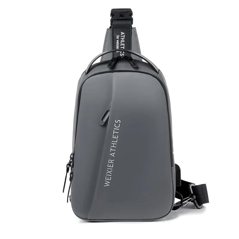 New Men's Chest Bag, Fashionable, Casual, Sports, Breathable Crossbody Bag, Solid Color, Multifunctional Shoulder Bag
New Men's Chest Bag, Fashionable, Casual, Sports, Breathable Crossbody Bag, Solid Color, Multifunctional Shoulder Bag