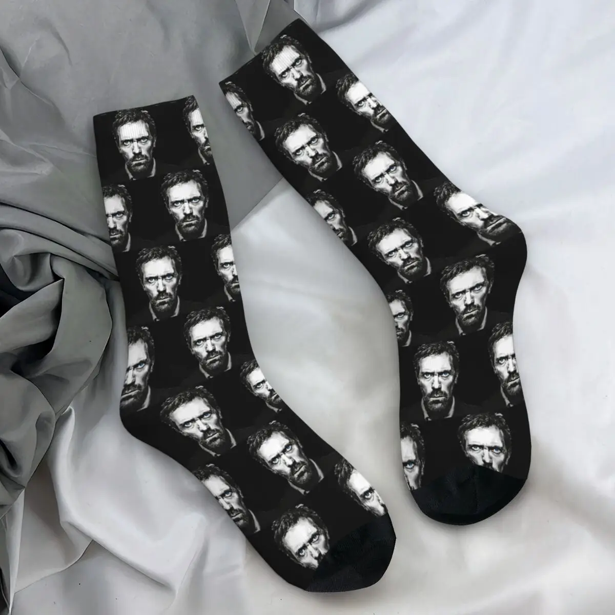 Dr. Gregory House Stockings Design Funny Socks Spring Anti Bacterial Socks Men Skateboard Breathable Socks
Dr. Gregory House Stockings Design Funny Socks Spring Anti Bacterial Socks Men Skateboard Breathable Socks