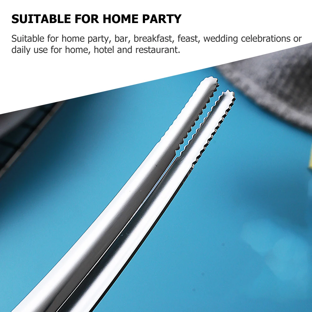2pcs Stainless Steel Barbecue Tongs Cooking Thicken for Outdoor Kitchen Clamps Grilled Fish Food Long H Safe Lightweight
2pcs Stainless Steel Barbecue Tongs Cooking Thicken for Outdoor Kitchen Clamps Grilled Fish Food Long H Safe Lightweight