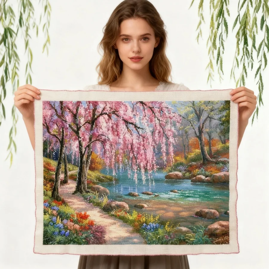 2026 new Scenery Cross Stitch Spring Landspace DIY Embroidery Kit Home Fashionable Decorative Painting Needlework Handicraft
2026 new Scenery Cross Stitch Spring Landspace DIY Embroidery Kit Home Fashionable Decorative Painting Needlework Handicraft