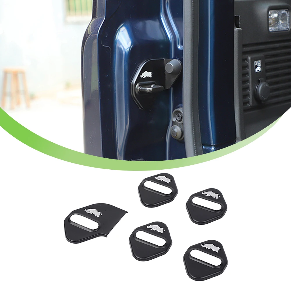 Car Door Lock Latch Protection Cover Spare Parts for Suzuki Jimny 2019 2020 2021 2022 2023 Interior Accessories Rhino Style
Car Door Lock Latch Protection Cover Spare Parts for Suzuki Jimny 2019 2020 2021 2022 2023 Interior Accessories Rhino Style