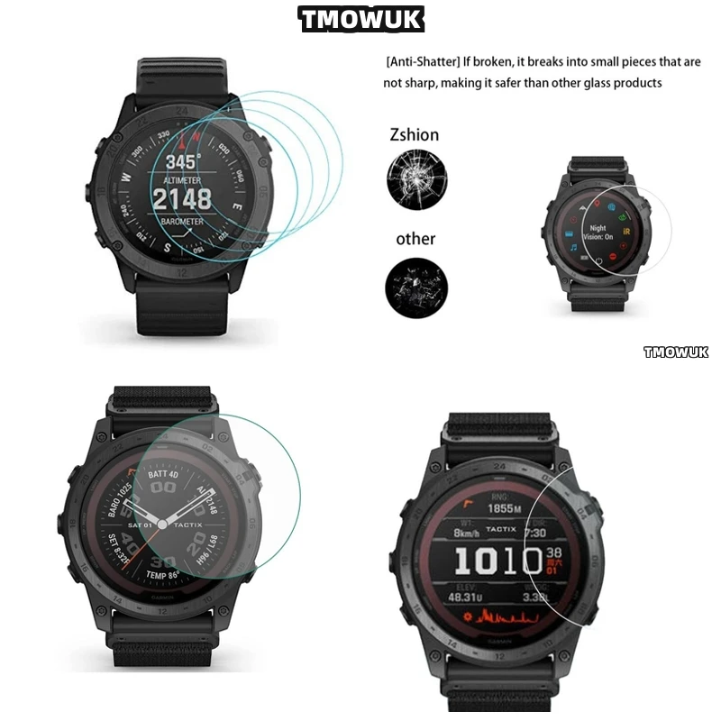 For Garmin Tactix 7 Pro Tactix7 AMOLED Tactix 8 51mm Tactix8 47mm Tempered Glass Screen Protector Ultra - Clear Film
For Garmin Tactix 7 Pro Tactix7 AMOLED Tactix 8 51mm Tactix8 47mm Tempered Glass Screen Protector Ultra - Clear Film