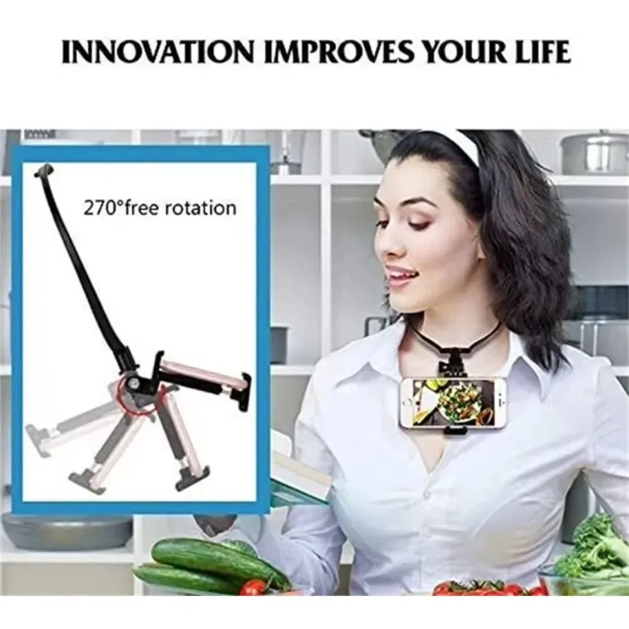 Носимый подвесной держатель для ленивого телефона на шее, первая перспектива записи жизни для iPhone 17-12, Samsung GoPro 13/12/10, подставка для DJI
Носимый подвесной держатель для ленивого телефона на шее, первая перспектива записи жизни для iPhone 17-12, Samsung GoPro 13/12/10, подставка для DJI