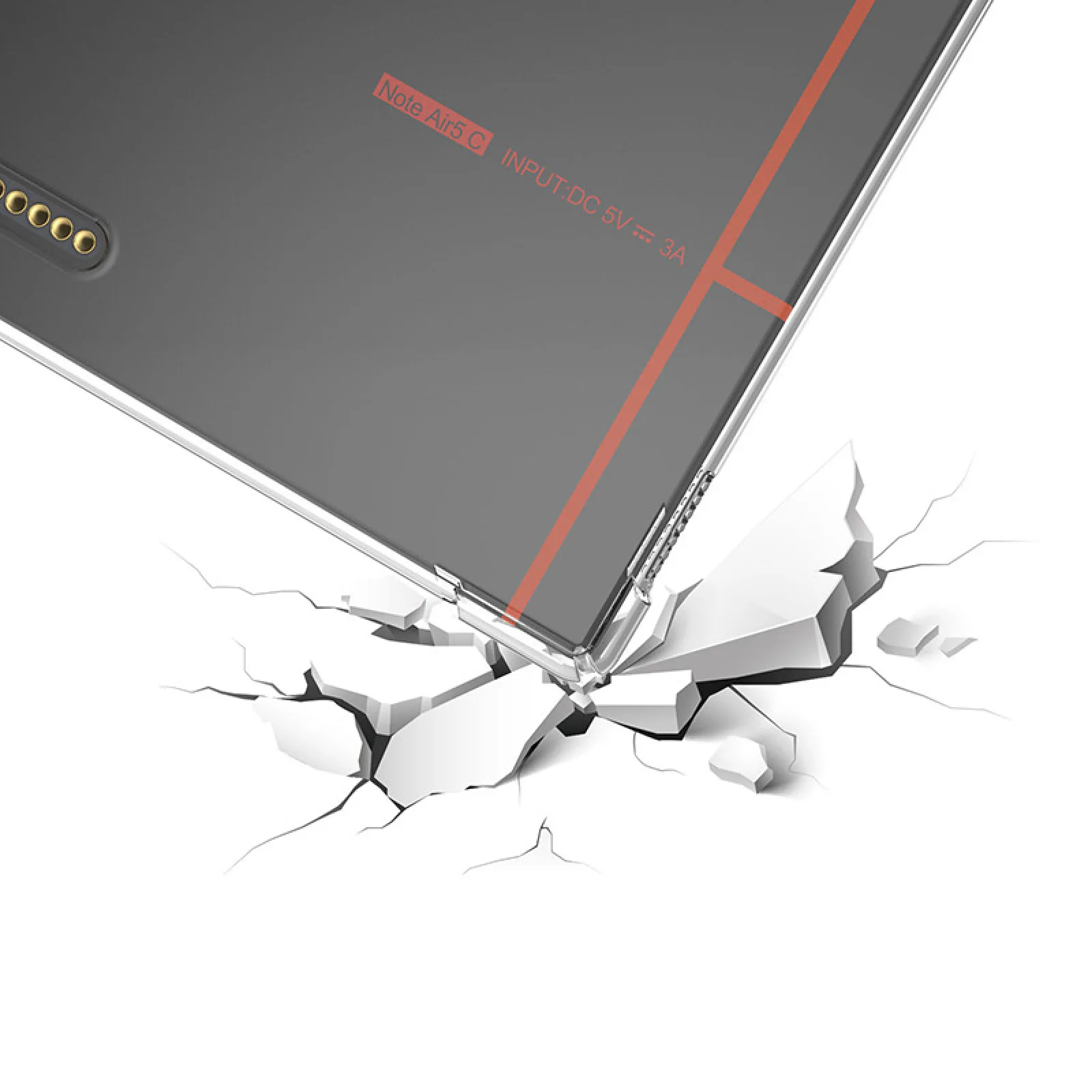 Transparent TPU Case for Onyx Boox Note Air5C 10.3" 2025 E-Reader with 4 Corner Airbag Shockproof Tablet Protective Cover
Transparent TPU Case for Onyx Boox Note Air5C 10.3" 2025 E-Reader with 4 Corner Airbag Shockproof Tablet Protective Cover