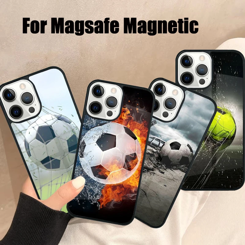 Футбольный чехол для телефона Magsafe для iPhone 16, 15, 14, 13, 12, 11 Pro Max Plus, мини-зеркало, беспроводной магнитный чехол 
Футбольный чехол для телефона Magsafe для iPhone 16, 15, 14, 13, 12, 11 Pro Max Plus, мини-зеркало, беспроводной магнитный чехол
